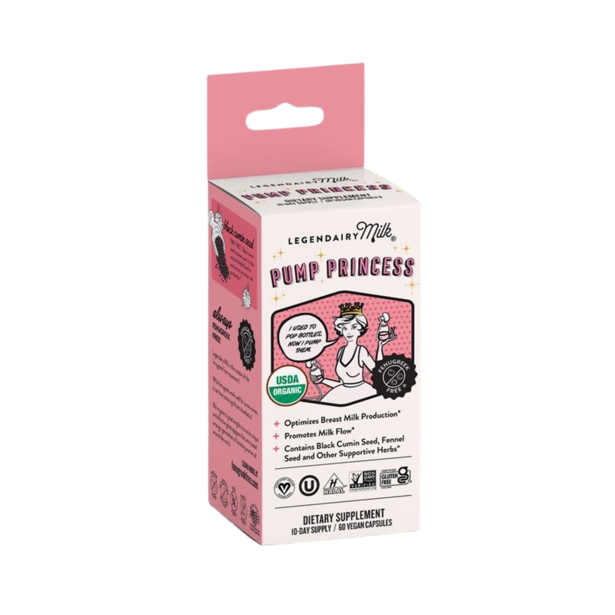 Legendairy Milk Pump Princess 60 Caps