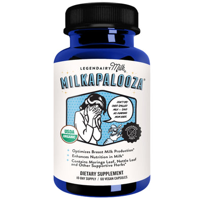 Legendairy Milk Milkapalooza Lactation Vegan Supplement - 60ct