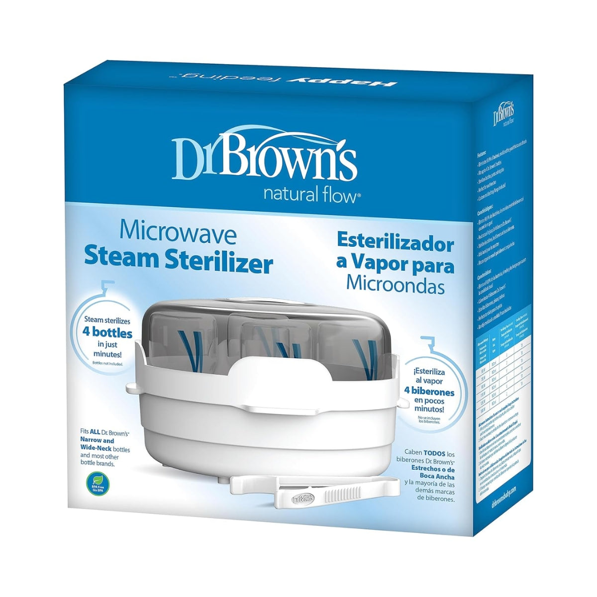 Dr. Brown's Baby Bottle Microwave Steam Sterilizer