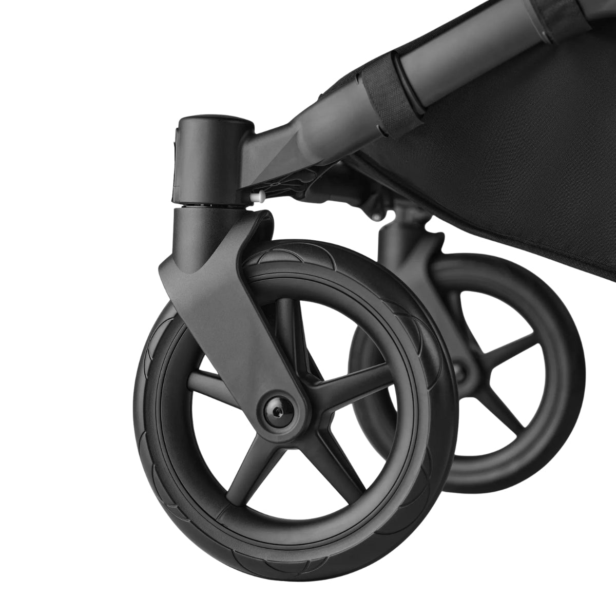 Bugaboo Donkey 5 Duo Bassinet And Seat Stroller - All Midnight Black Canopy/Black Chassis