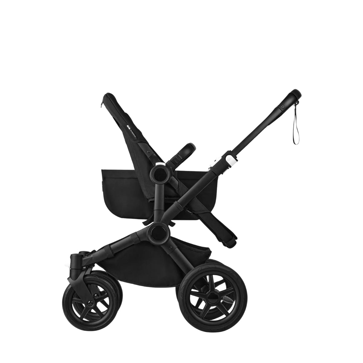 Bugaboo Donkey 5 Mono Bassinet and Seat - All Midnight Black/Black Chassis