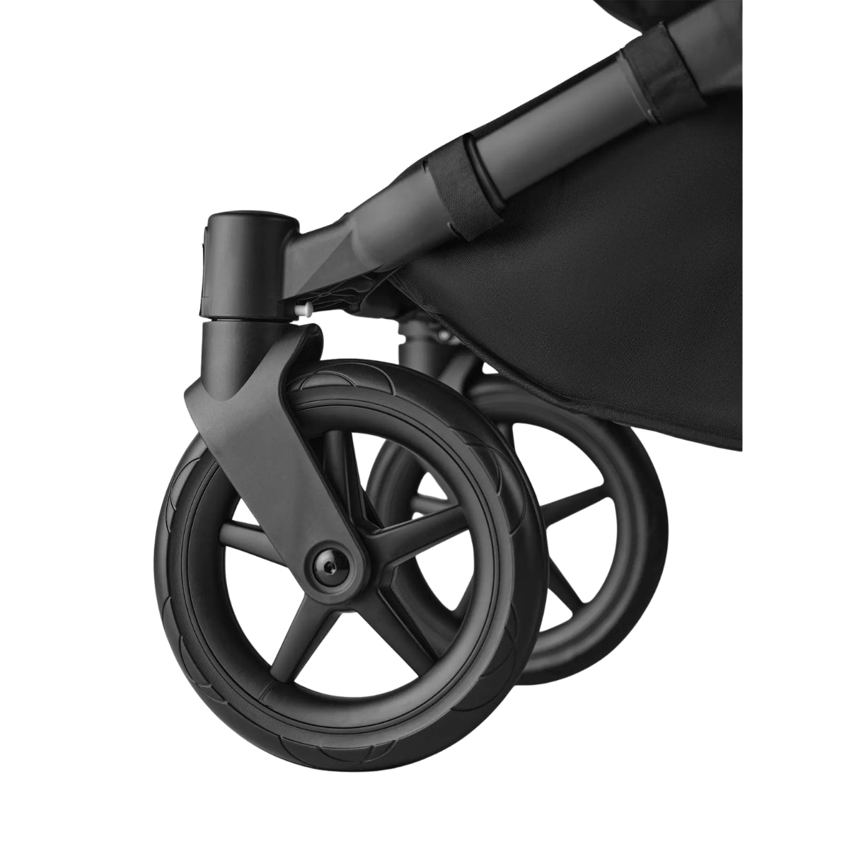Bugaboo Donkey 5 Mono Bassinet and Seat - All Midnight Black/Black Chassis