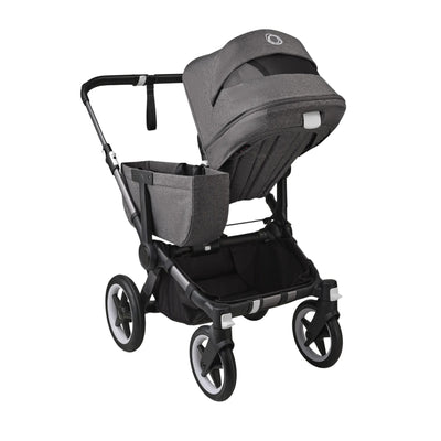 Bugaboo Donkey 5 Mono Bassinet and Seat - All Grey Melange/Graphite Chassis