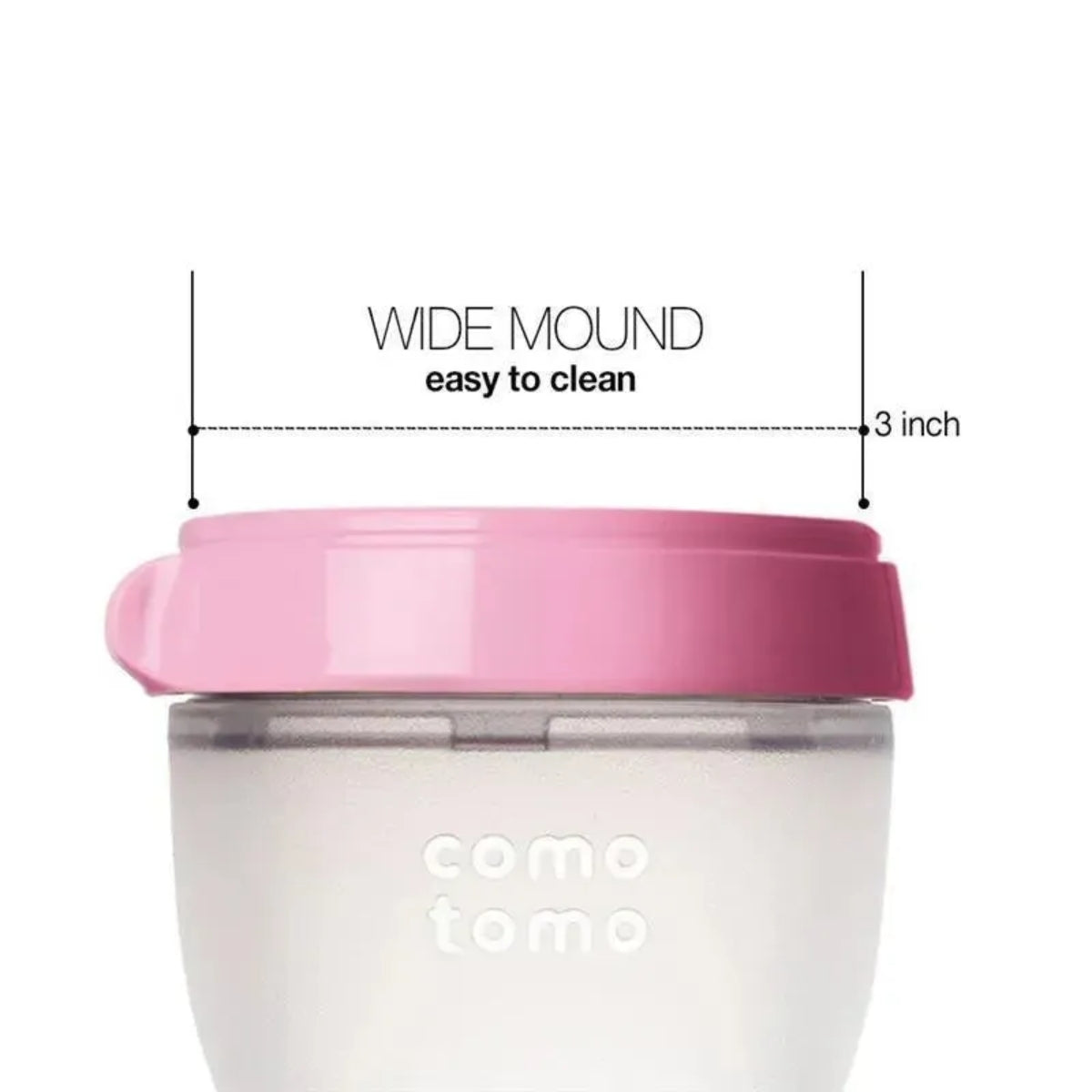 Comotomo Baby Bottle 150ml / 5oz Pink
