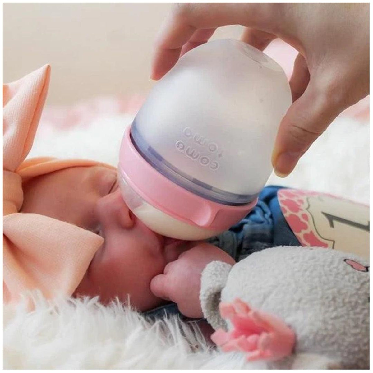 Comotomo Baby Bottle 150ml / 5oz Pink