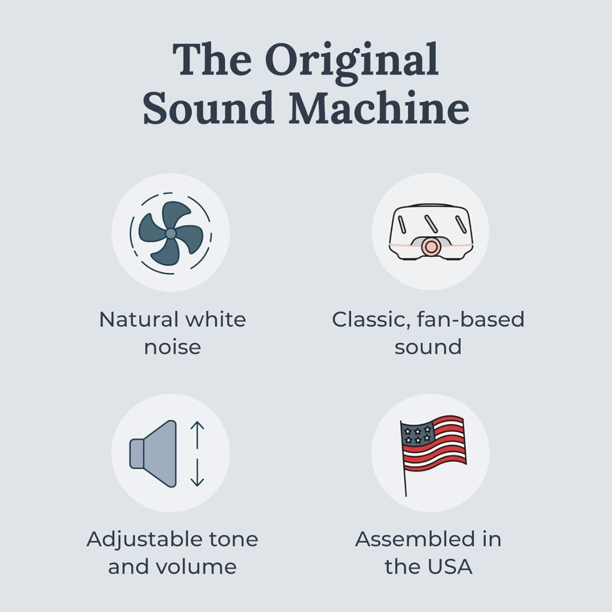 Dohm Sound Machine - White/Pink