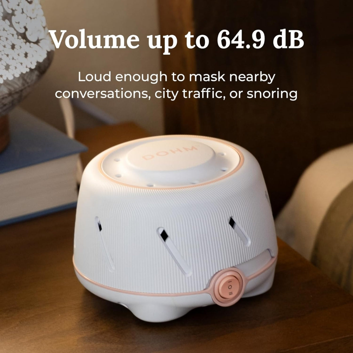 Dohm Sound Machine - White/Pink