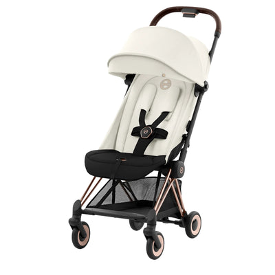 Cybex COYA Compact Stroller - Rose Gold / Off White