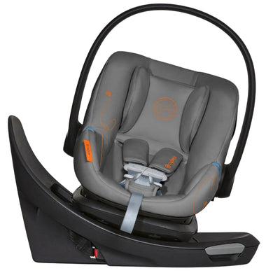Cybex Aton G Swivel Infant Car Seat w/ SensorSafe - Lava Grey