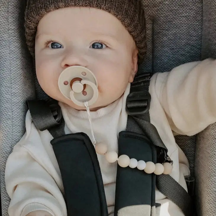 Pacifier Clip - Natural