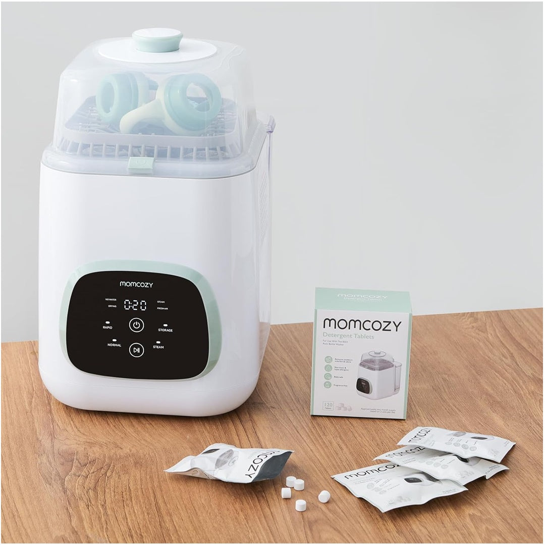 Momcozy Washing Block for KleanPal Pro Baby Bottle Washer, 120 Detergent Tablets