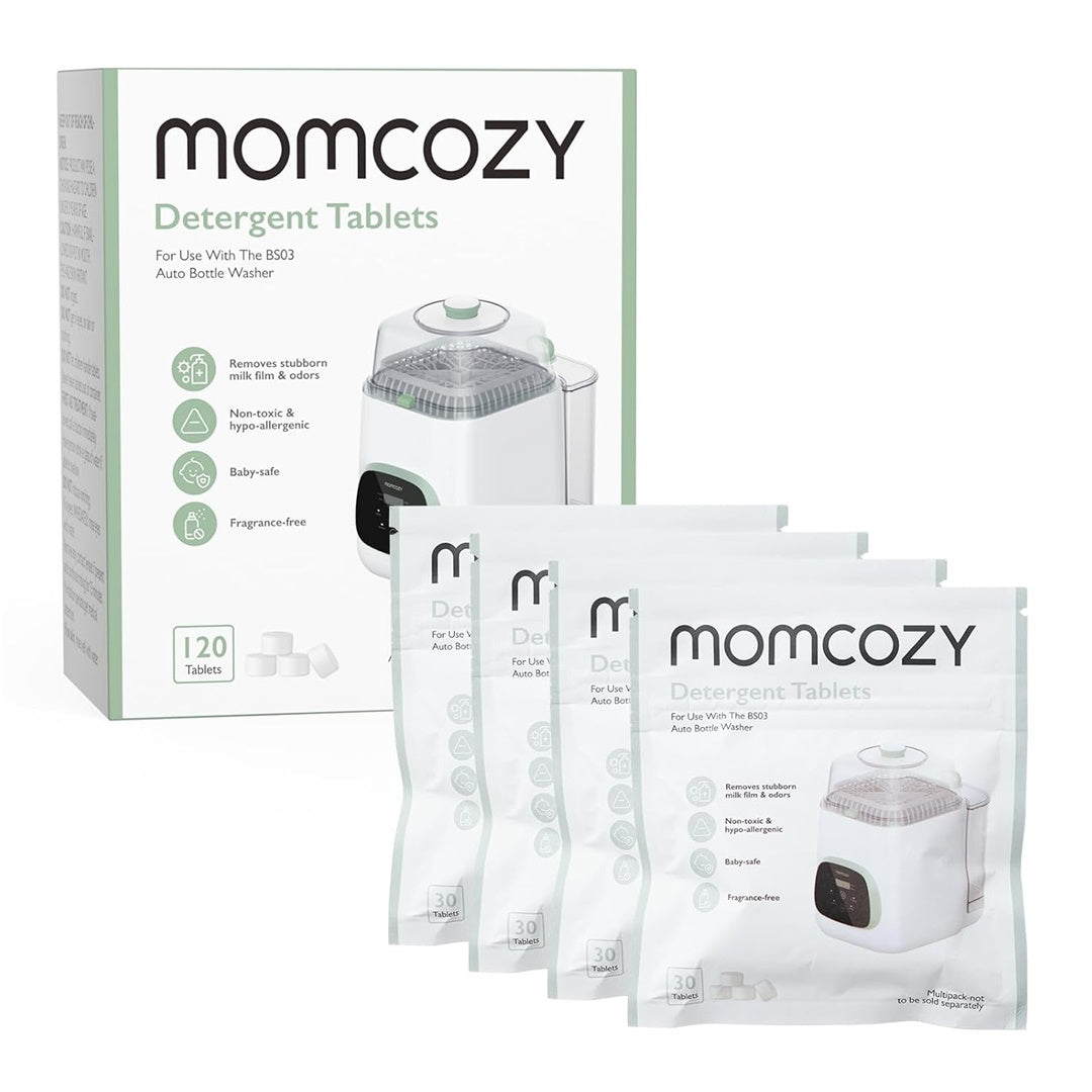 Momcozy Washing Block for KleanPal Pro Baby Bottle Washer, 120 Detergent Tablets