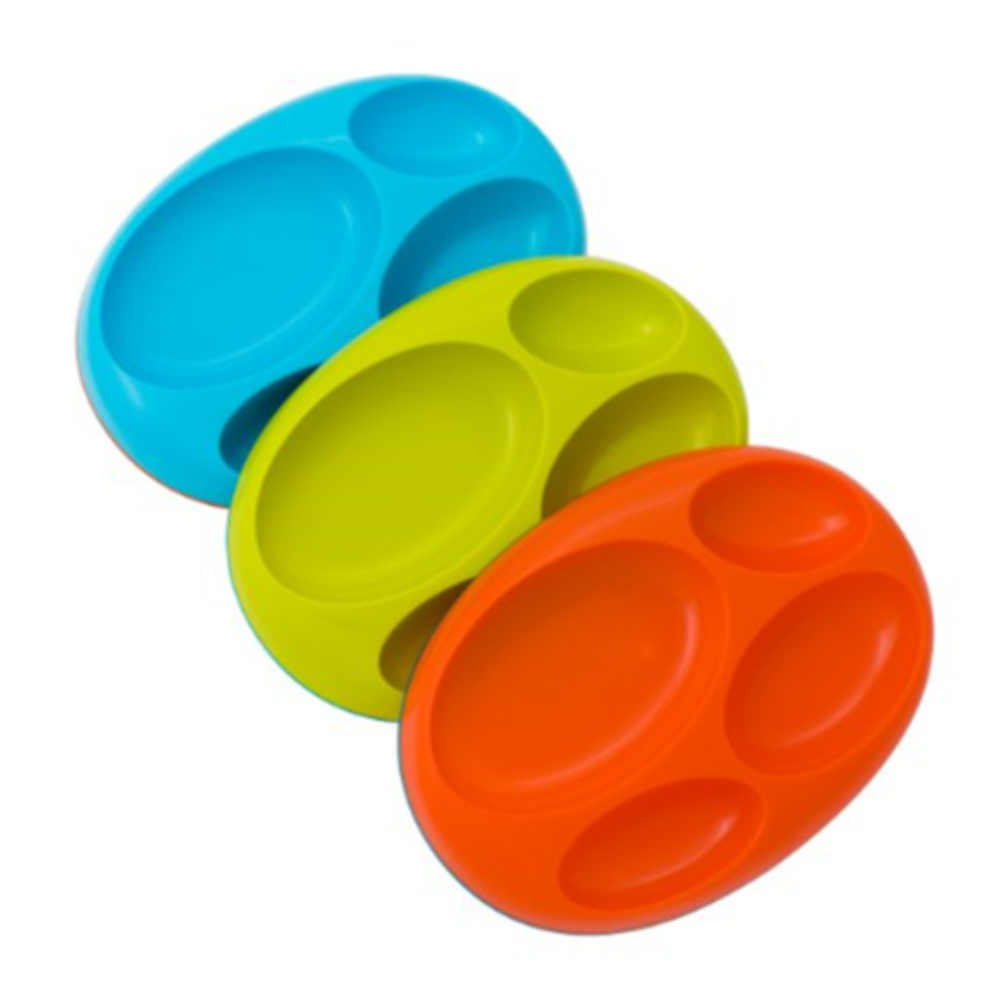 Boon Platter Blue Multi - Luna Baby Store Miami