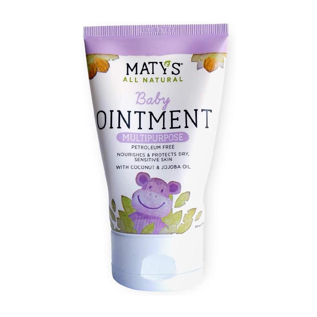 Bisnaga Multifuncional Orgânica Natural Maty's Prevenção de Assaduras Para Bebês 106Gr - Maty's Babytunes