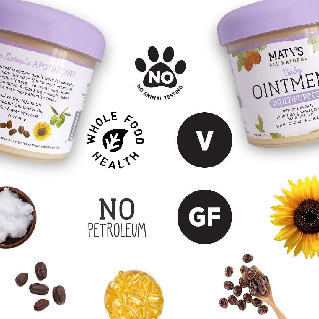 Bisnaga Multifuncional Orgânica Natural Maty's Prevenção de Assaduras Para Bebês 106Gr - Maty's Babytunes