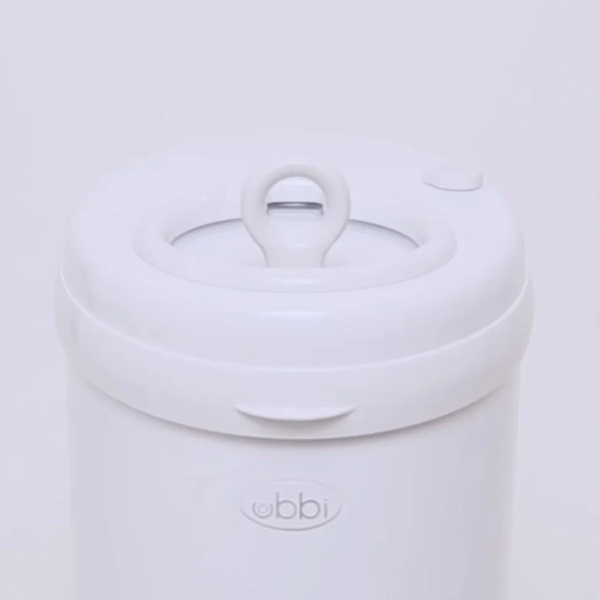 Ubbi Steel Diaper Pail Odor Control System - Taupe