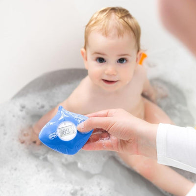 Ubbi Stingray Bath Thermometer - Blue