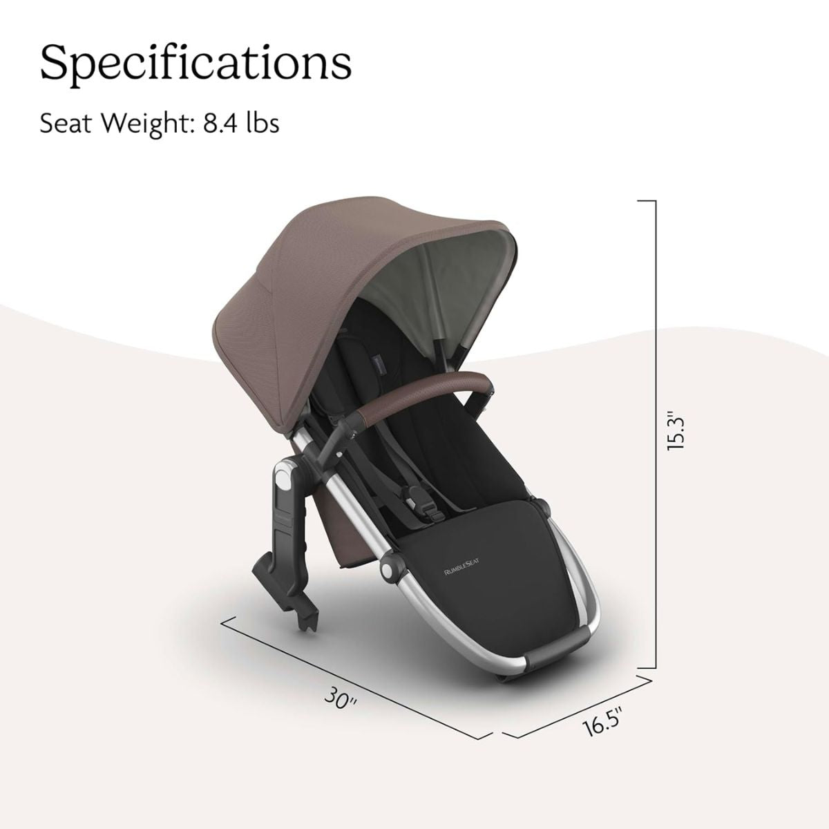Uppababy Vista V3 RumbleSeat - Theo
