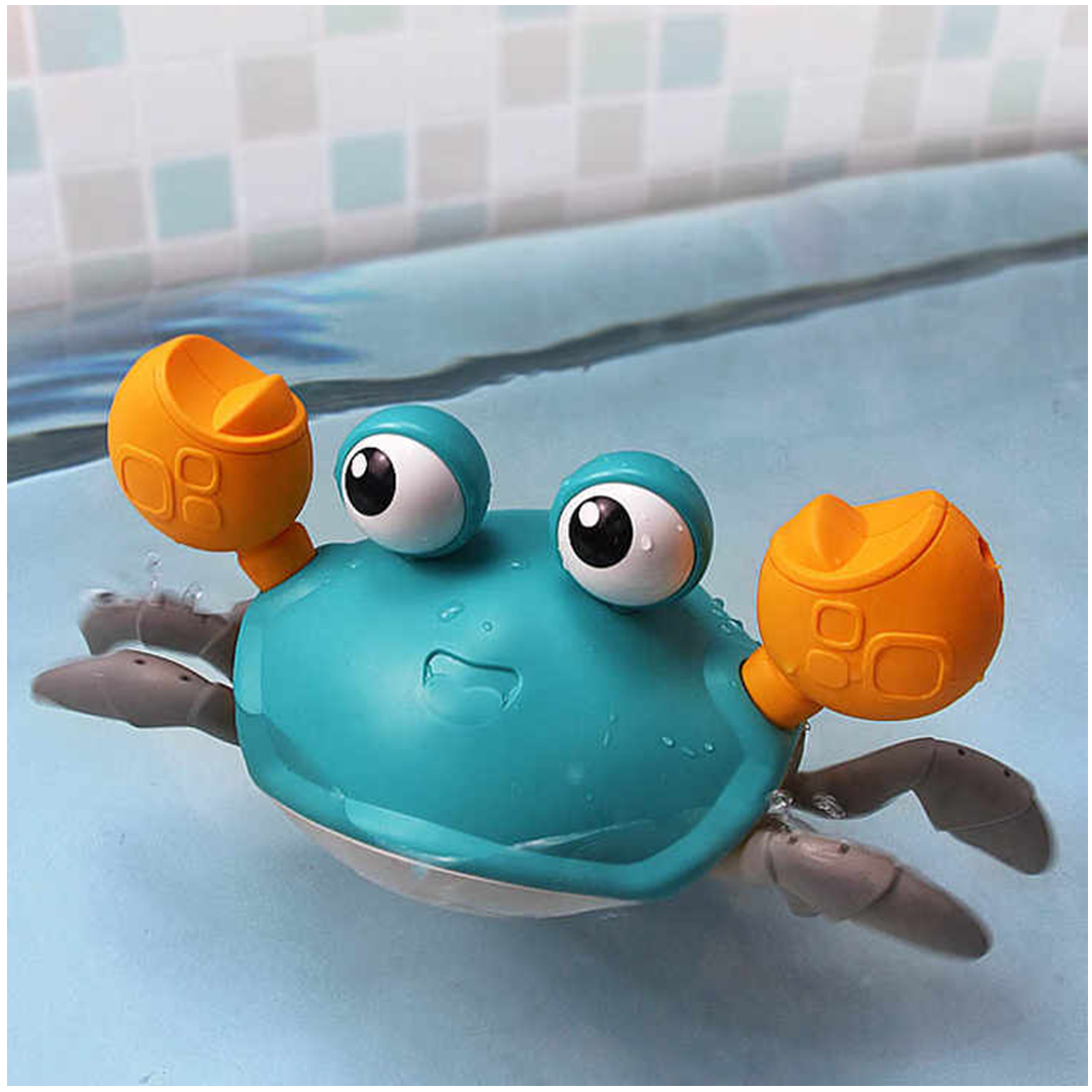 Control future Crawling Crab Baby Toy - Green