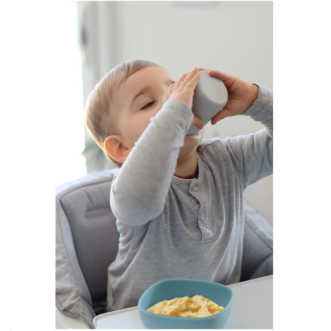 Beaba Silicone Suction Meal Set - Set of 4 - Rain