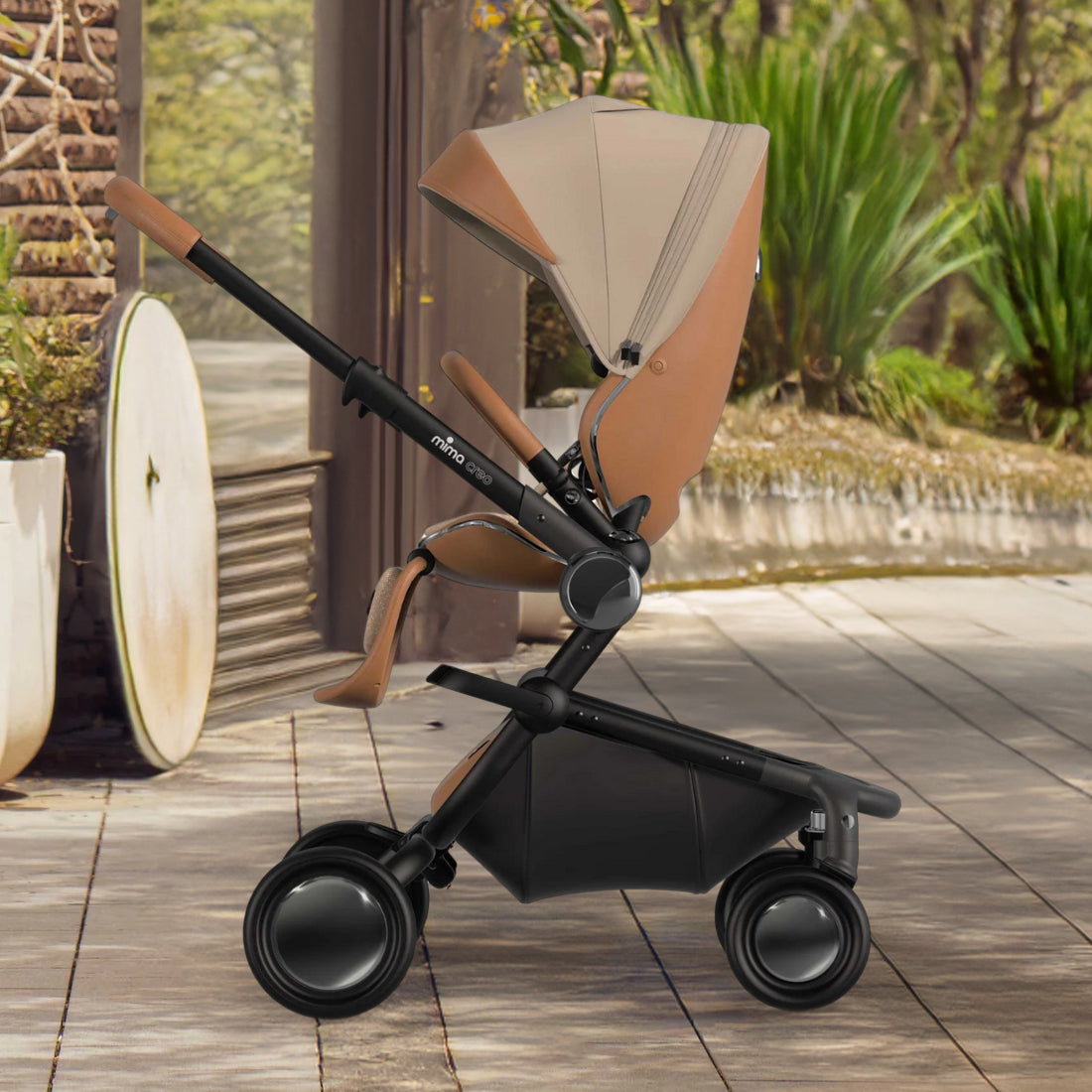 Mima Creo Stroller - Mocha Cream
