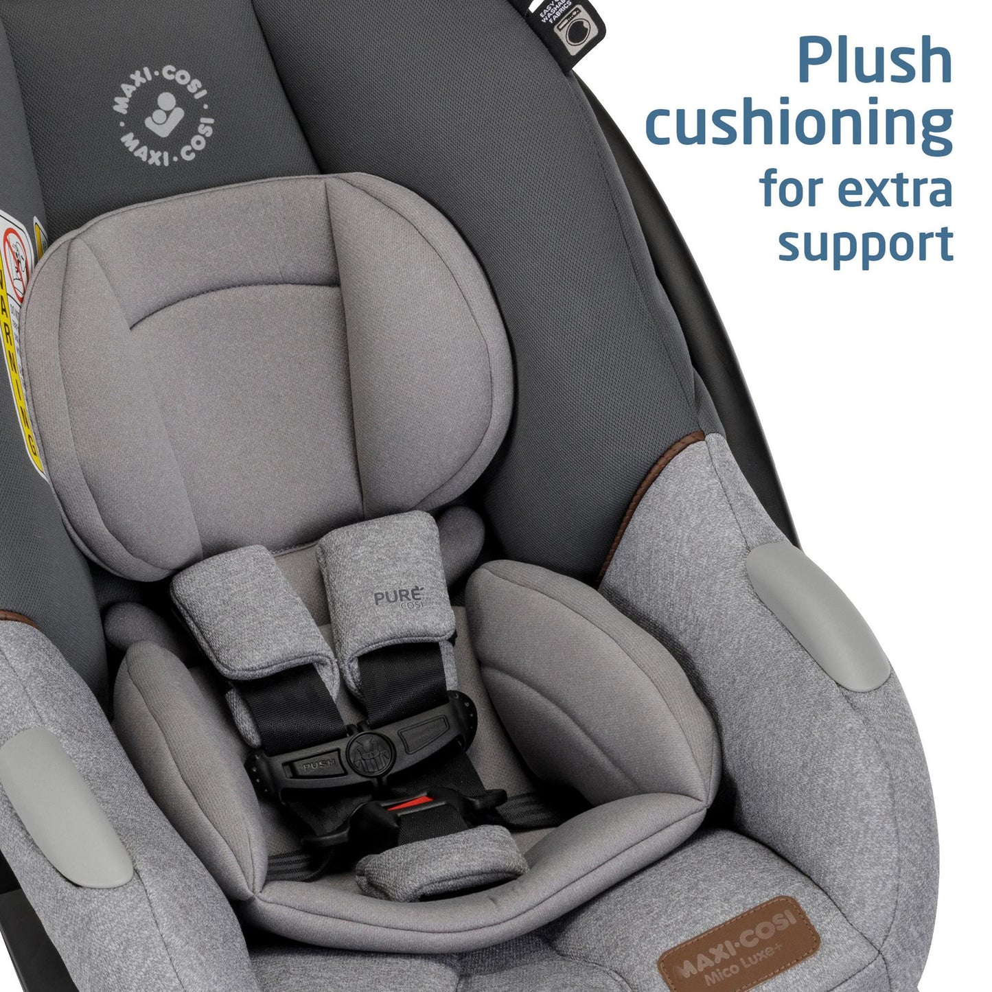 Maxi Cosi Mico Luxe+ Infant Car Seat - Essential Black - Luna Baby Store Miami