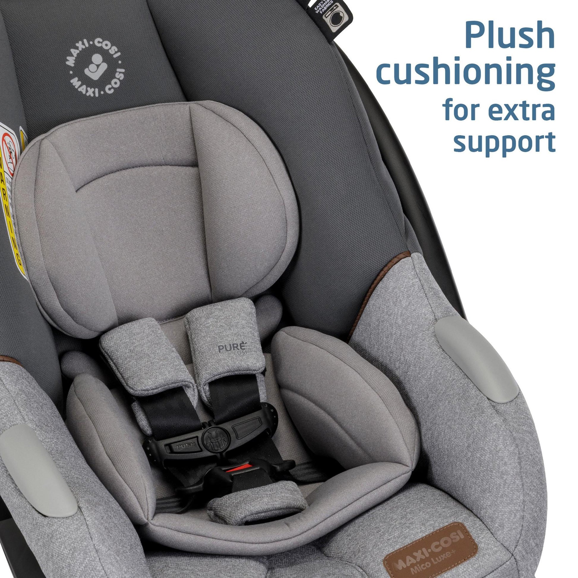 Maxi Cosi Mico Luxe+ Infant Car Seat - Essential Black - Luna Baby Store Miami