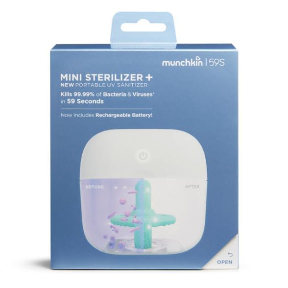 59S Mini Portable UV-C Pacifiers' Sterilizer