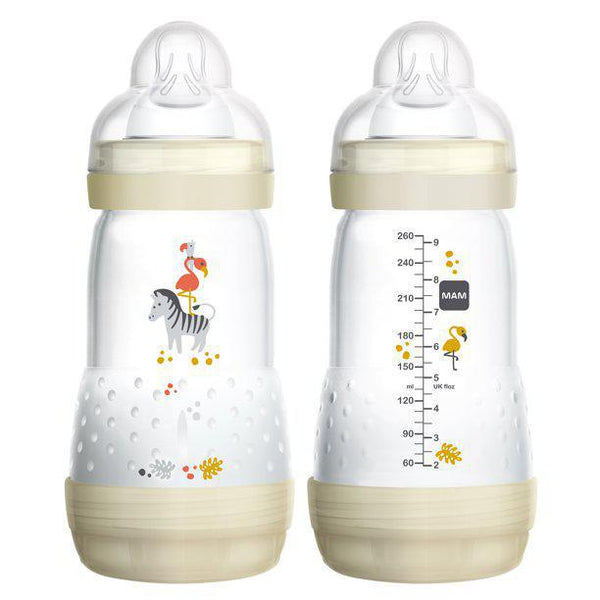 MAM 2-Pack 9 oz. Anti-Colic Bottle Unisex - Luna Baby Modern Store