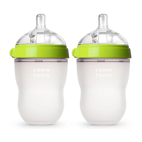 Baby Bottle 2 Packs 250ml / 8oz Green