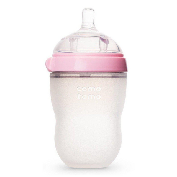 Baby Bottle 250ml / 8oz Pink