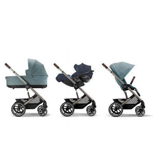 Balios S Lux 2 Stroller - Taupe/Sky Blue