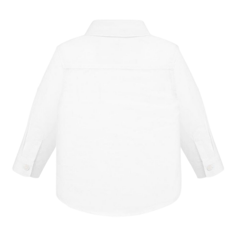 Basic Linen L/s Shirt White