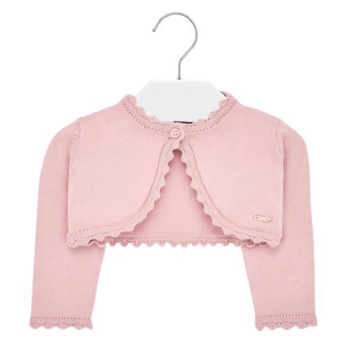 Basic Knitted Cardigan Pink