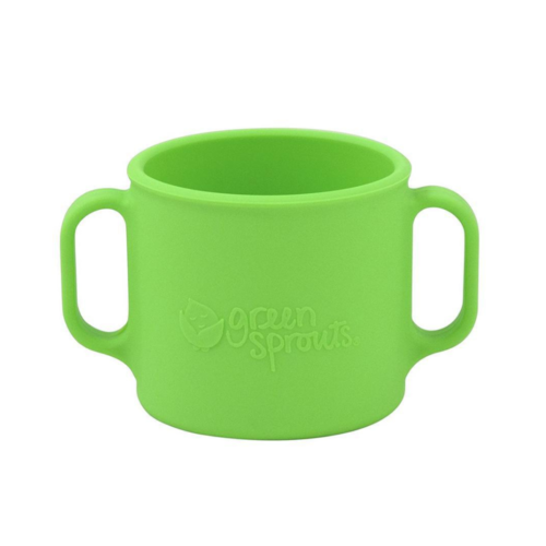 Learning Cup Made From Silicone Green