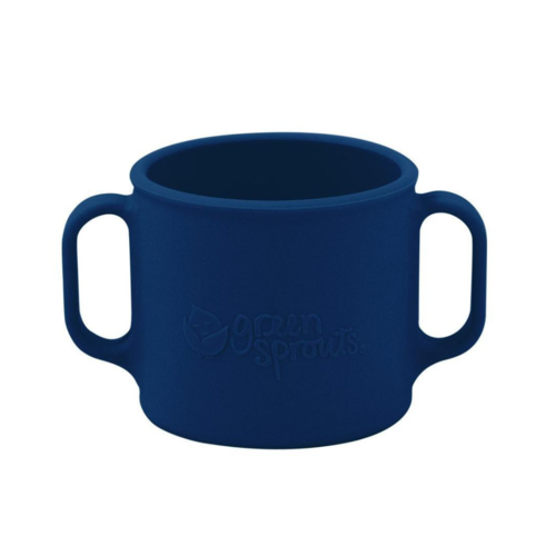Learning Cup Made From Silicone Navy