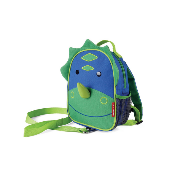 Zoo Mini Backpack With Safety Harness Dino