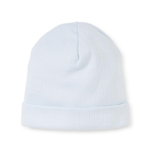 Pointelle Hat Blue