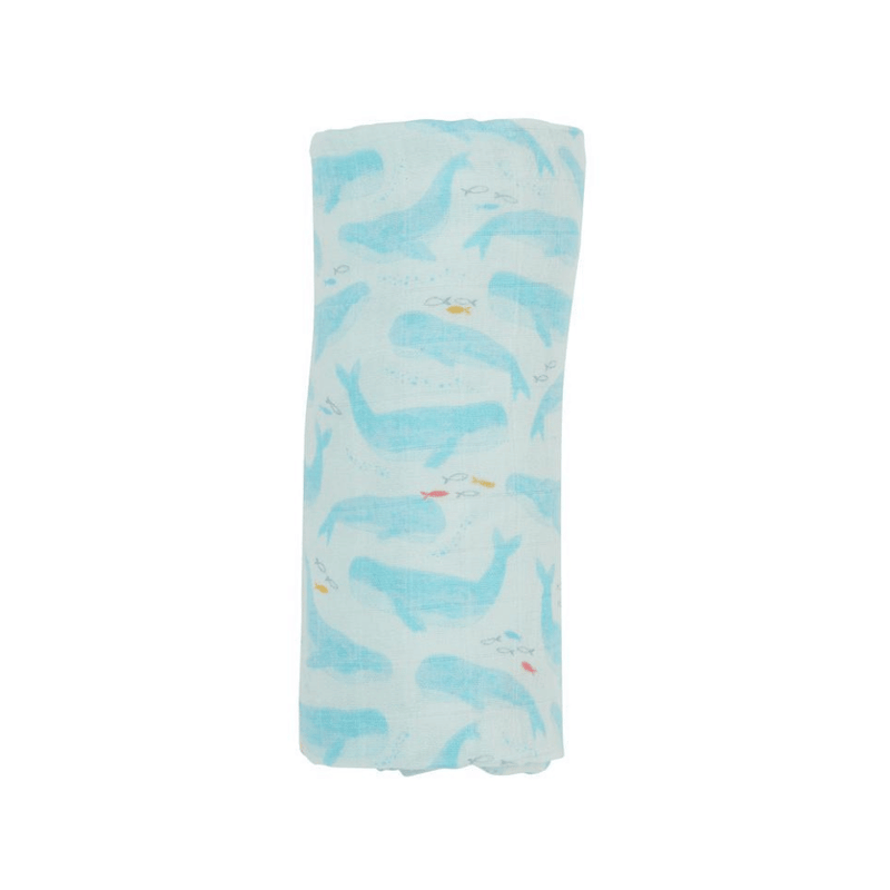 Swaddle Blanket Blue Whale