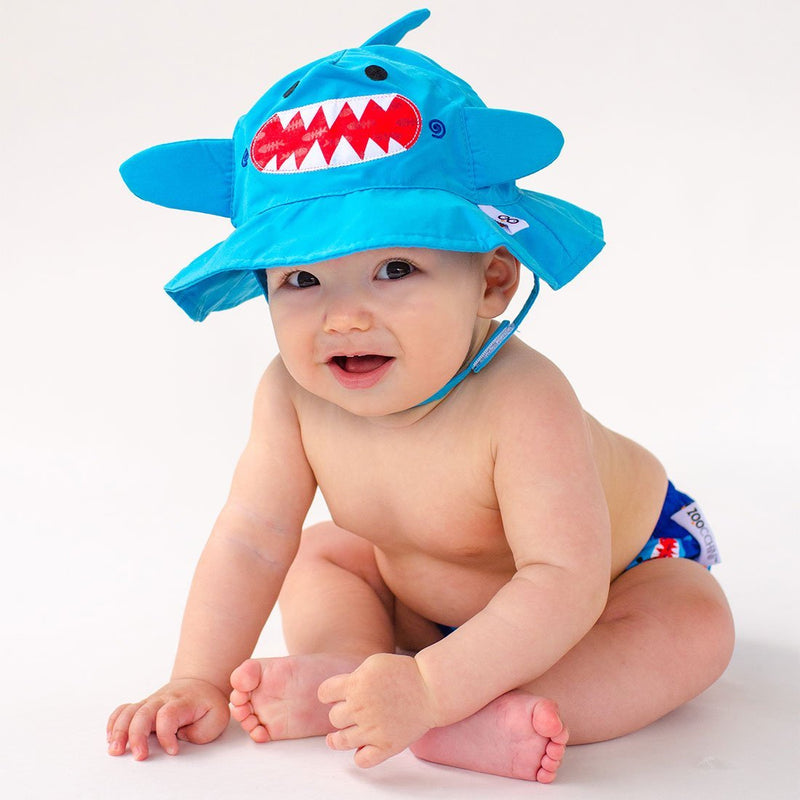 UPF50+ Baby Swim Diaper & Sun Hat Set