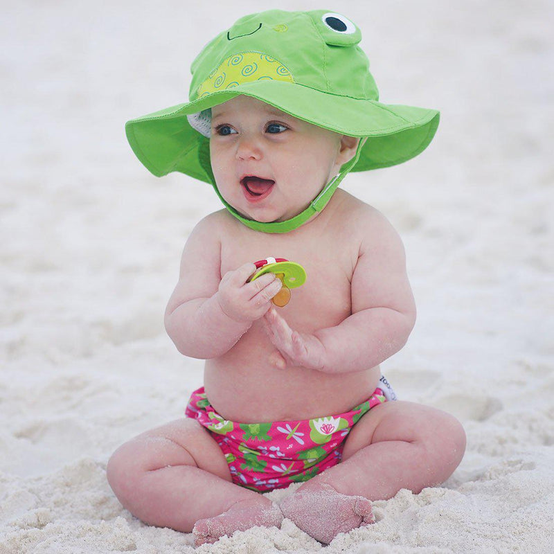 Zoocchini UPF50+ Baby Swim Diaper & Sun Hat Set - Luna Baby Modern Store