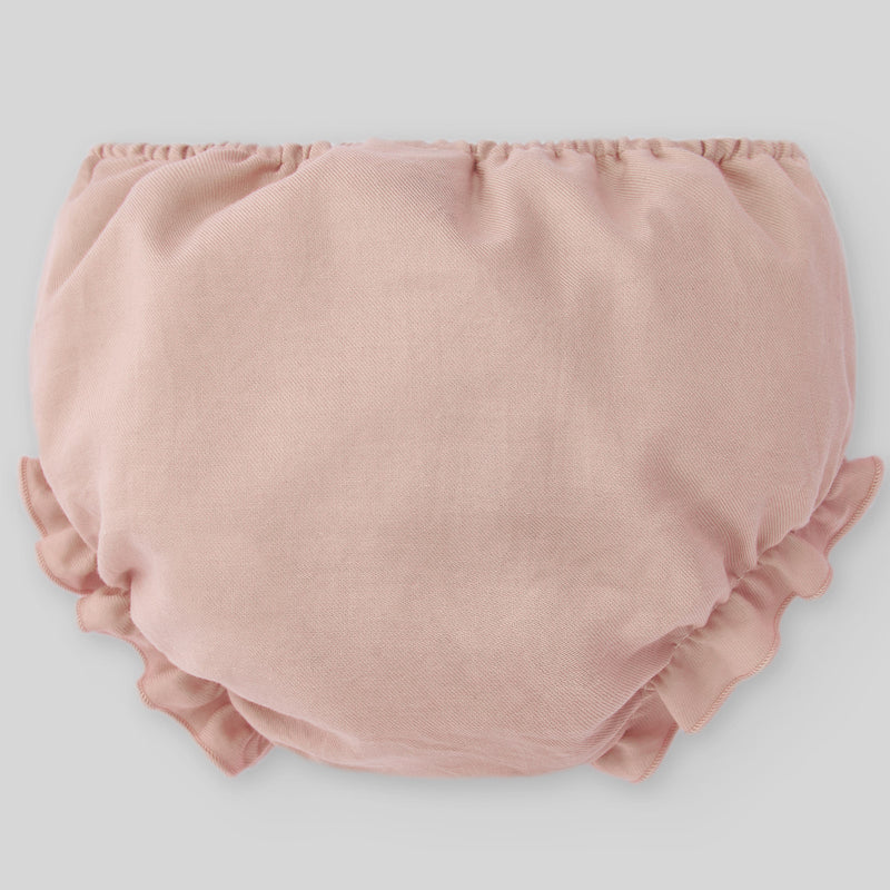 Knit Newborn Set Dress Ballet - Light Brown/Pink