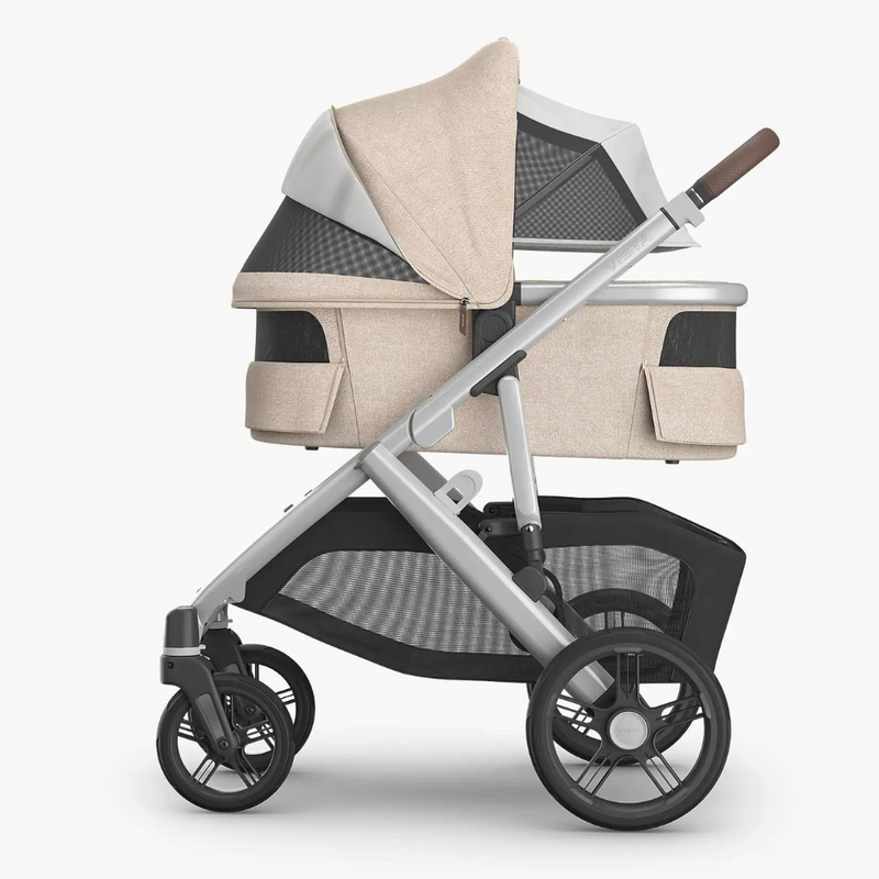 Uppababy Bassinet V3 - Declan Oat Melange/Silver