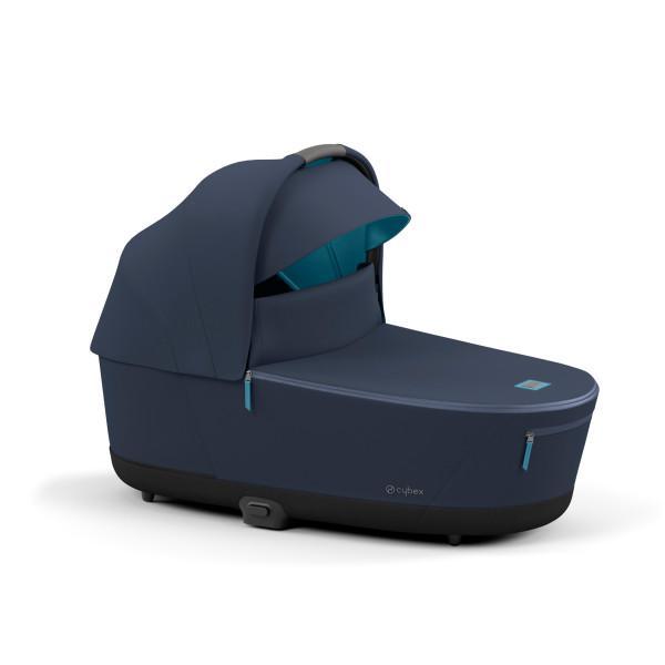 Cybex Priam 4/E-Priam 2 Lux Carry Cot - Nautical Blue - Protection and Everyday Convenience