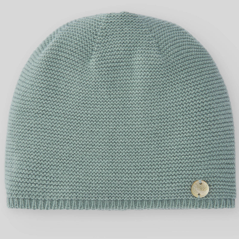 Knit Newborn Hat Esencial - Gem Green