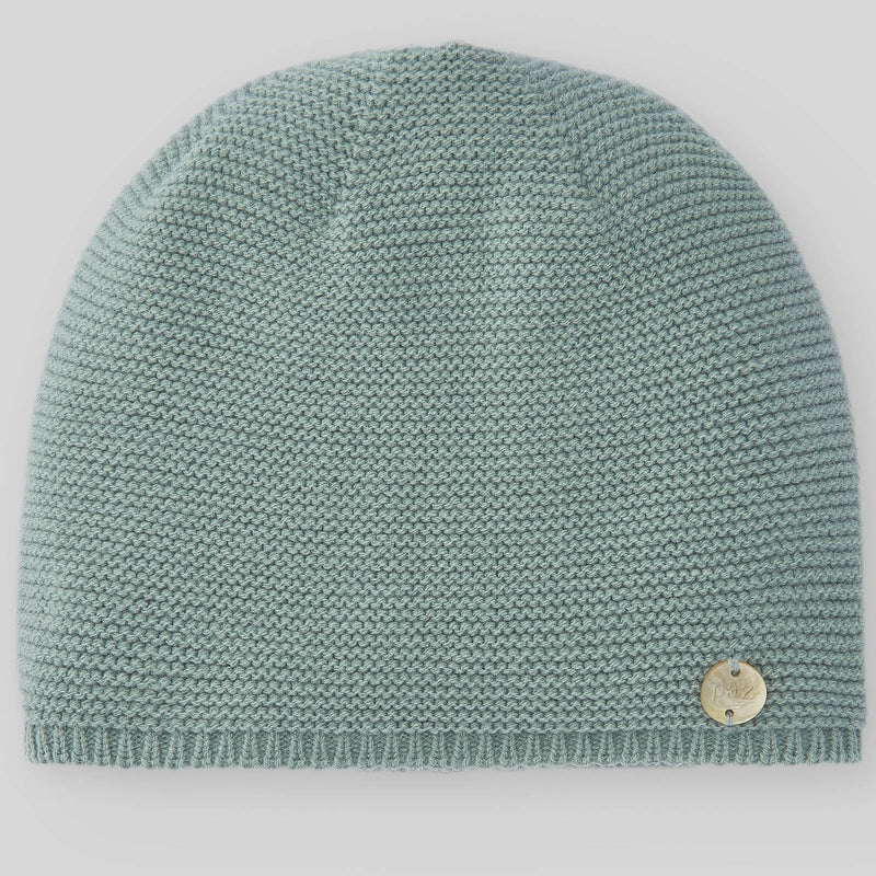 Paz Rodriguez Knit Newborn Hat Esencial - Gem Green