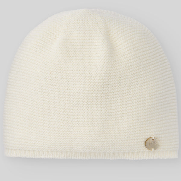 Knit Newborn Hat Esencial - Cream