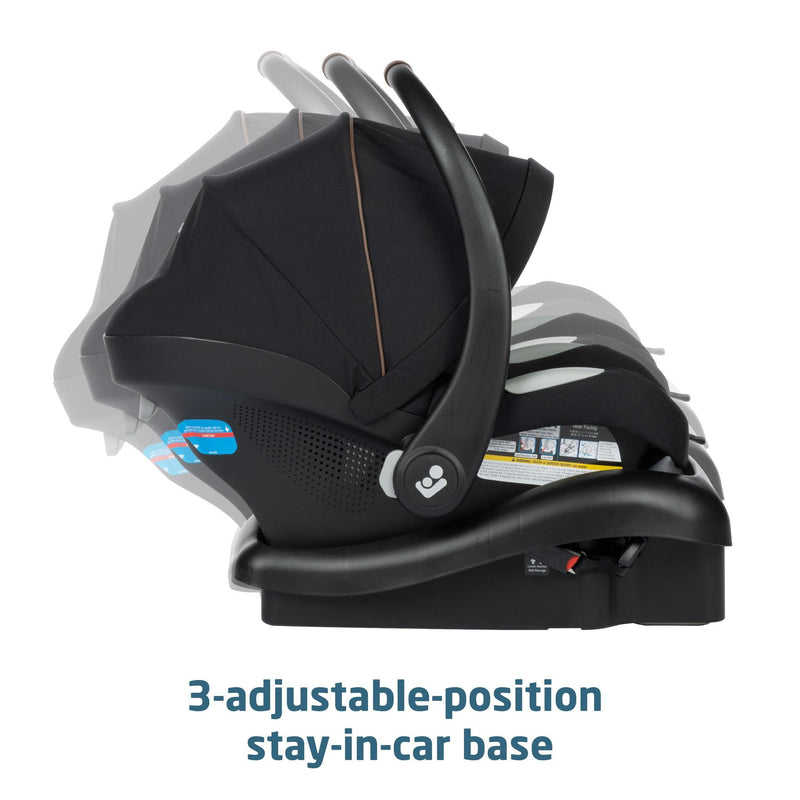 Maxi Cosi Zelia™² Luxe 5-in-1 Modular Travel System - New Hope Black