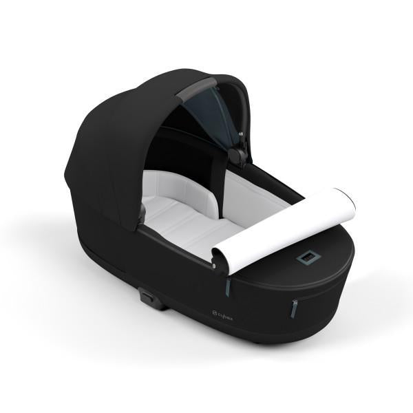 Moisés Infantil Cybex Priam Lux Deep Black - Premium Comfort from Birth