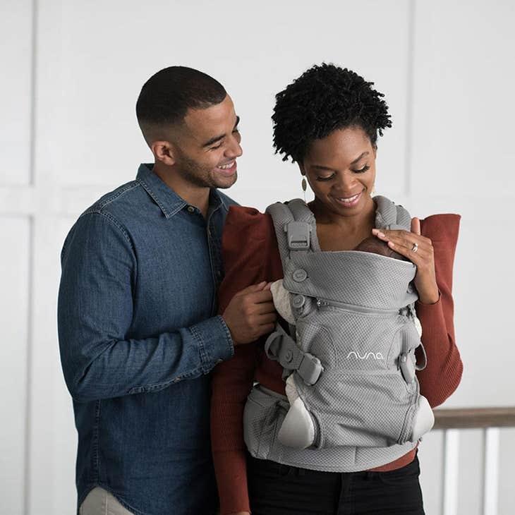 Nuna CUDL 4-in-1 Carrier - Softened Thunder - Premium Comfort for Parent & Baby